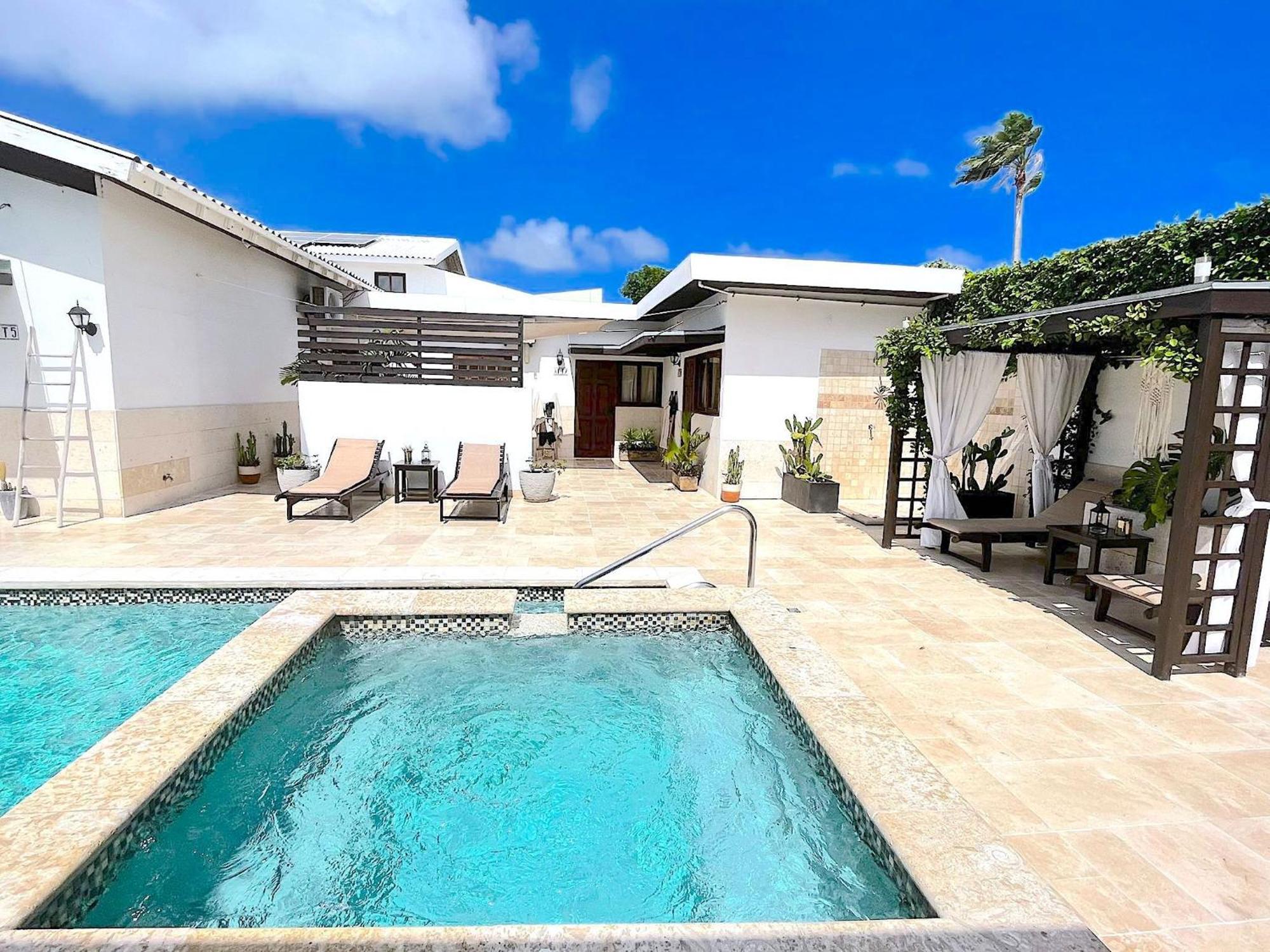 Aruba Lagunita Villa Palm Beach Buitenkant foto
