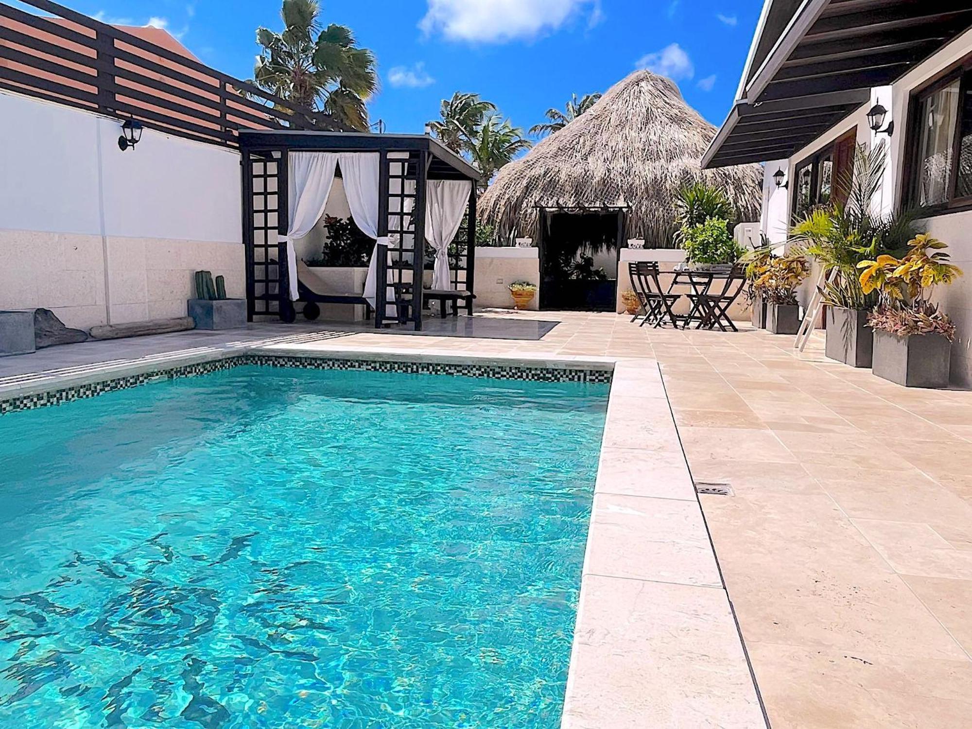 Aruba Lagunita Villa Palm Beach Buitenkant foto